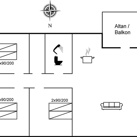 Fader - 31km From The Sea By Interhome Apartment Tonder